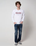 Cardinal Jeans T-Shirt Lengan Panjang Print Original