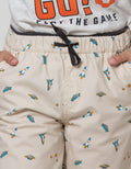 Little M Short Pants Woven Basic Print Rocket