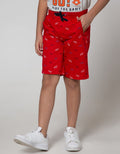 Little M Short Pants Woven Basic Print Dino