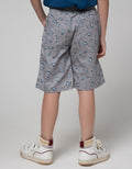 Little M Short Pants Woven Print Dino