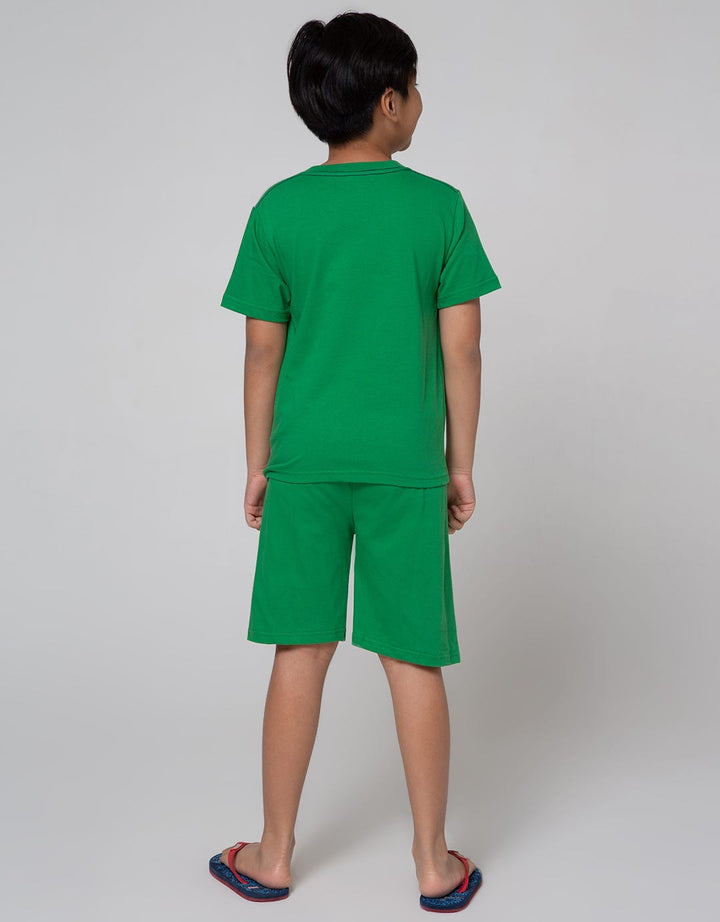 Little M Top Bottom Set Cut N Sewn Animal