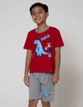 Little M Top Bottom Set Kaos Dino Roar