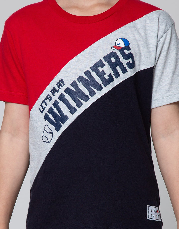 Little M Short Sleeve T-Shirt Winner