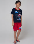 Little M Top Bottom Set T-Shirt To The Rescue
