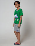 Little M Top Bottom Police Car T-Shirt Set