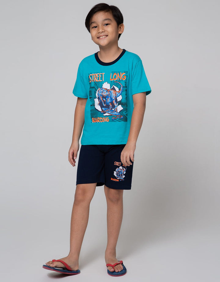 Little M Top Bottom Set T-Shirt Longboard