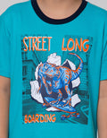 Little M Top Bottom Set T-Shirt Longboard