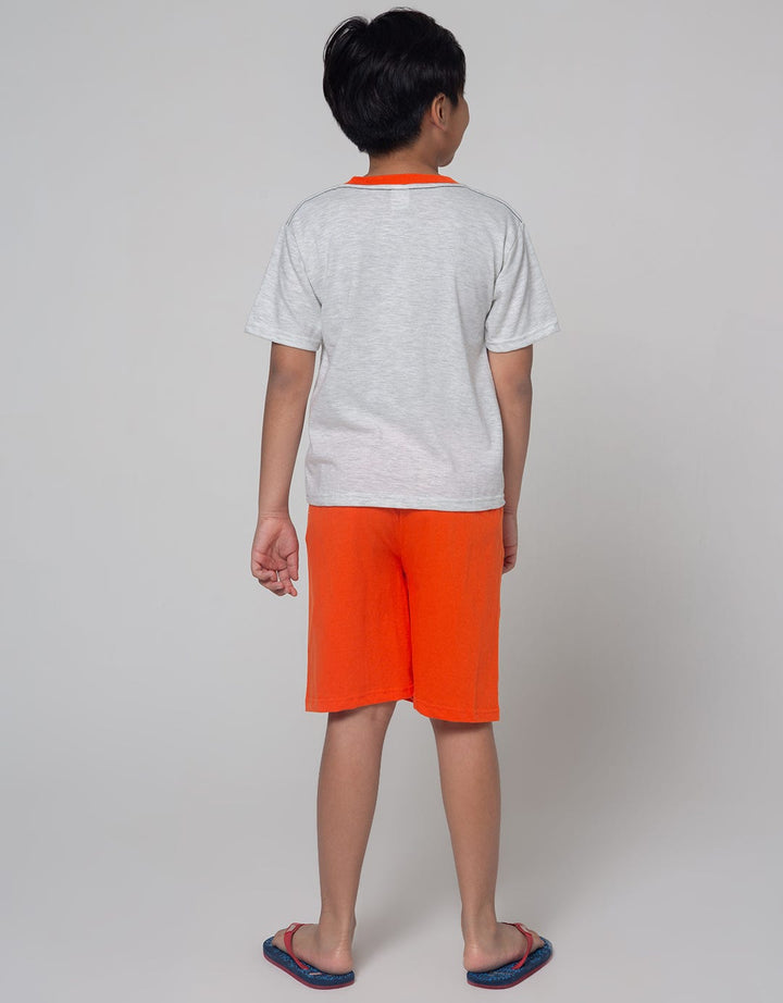 Little M Top Bottom Dino Wild Of T-Rex T-Shirt Set