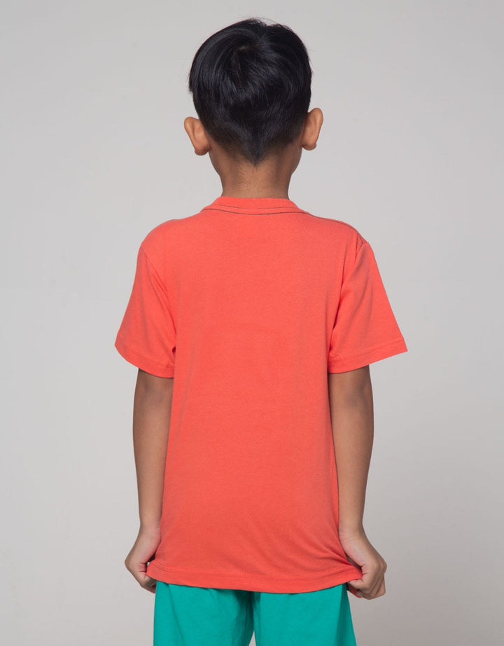 Little M Glasses Print Kaos Anak Laki-laki
