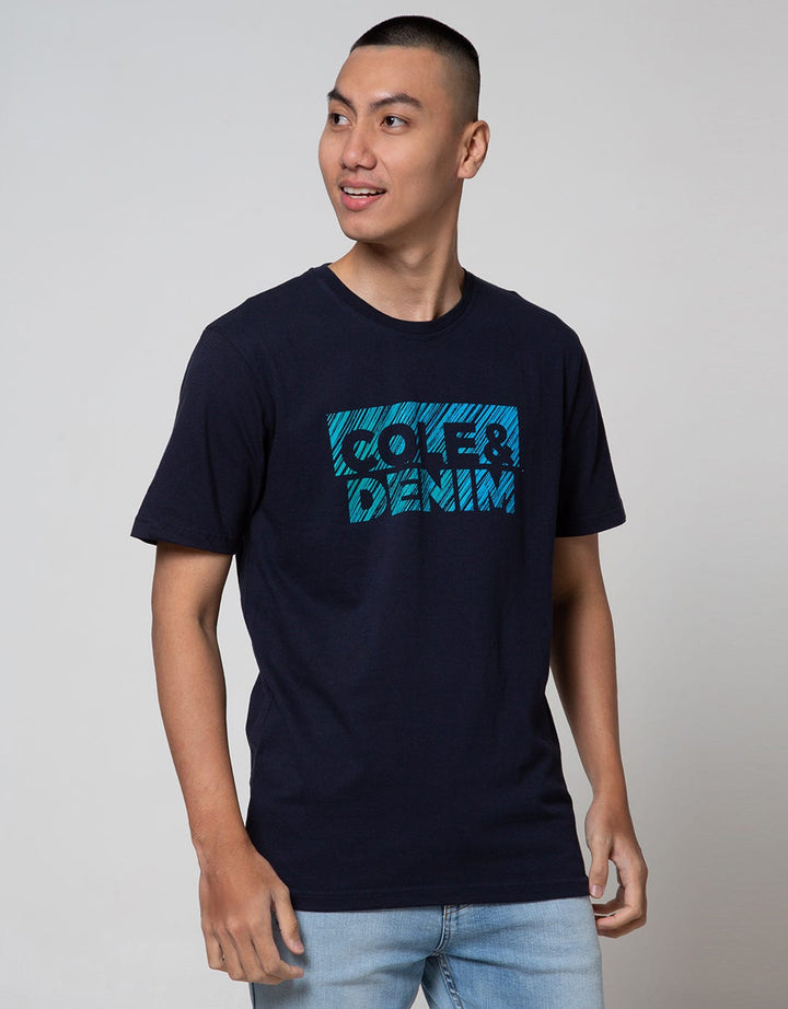 Cole T-Shirt Print Cole Denim Box Color Grad