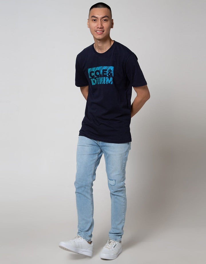 Cole T-Shirt Print Cole Denim Box Color Grad