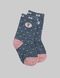 Pipiniko Socks Girls Polkadot Carrot