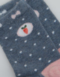 Pipiniko Socks Girls Polkadot Carrot