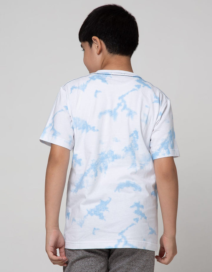 Nevada Short Sleeve T-Shirt Print Clouds Flying Plane