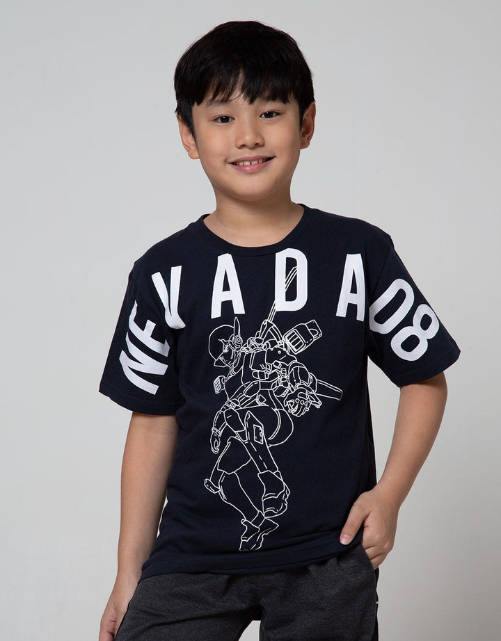 Nevada Short Sleeve T-Shirt Anime Robot