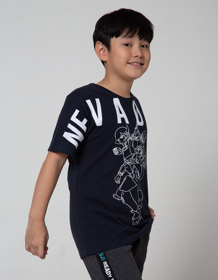 Nevada Short Sleeve T-Shirt Anime Robot