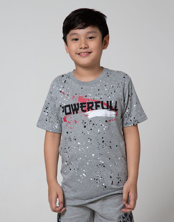 Nevada Short Sleeve T-Shirt Anime Powerfull Splash