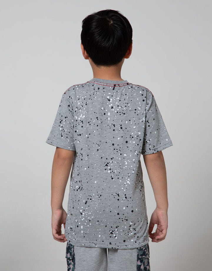 Nevada Short Sleeve T-Shirt Anime Powerfull Splash