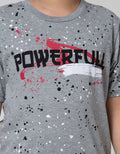Nevada Short Sleeve T-Shirt Anime Powerfull Splash