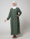 St. Yves Long Sleeve Maxi Dress Bunga Capung