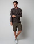 Cole Long Sleeve T-Shirt Feeder Stripe