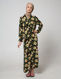 St. Yves Long Sleeve Maxi Dress Mawar Classic