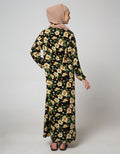 St. Yves Long Sleeve Maxi Dress Mawar Classic