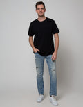 Cole Solid Plain T-Shirt
