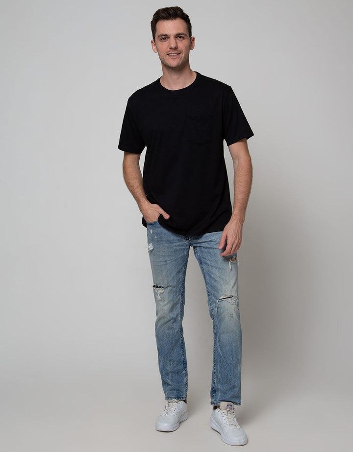 Cole Solid Plain T-Shirt