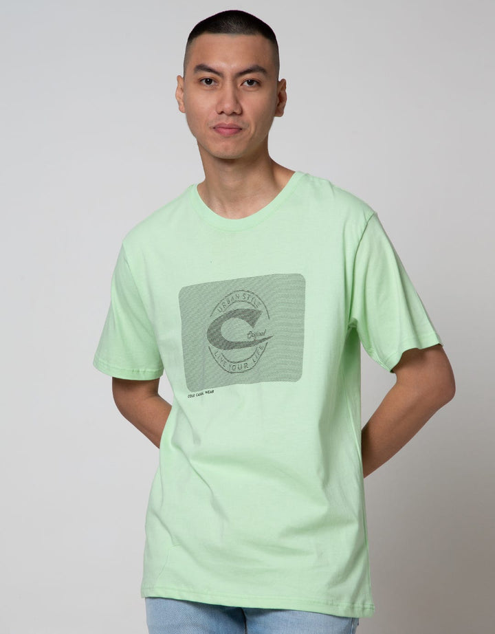 Cole Short Sleeve T-Shirt Print Cole Block Logo