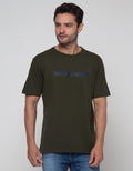Cole Chest Stripe Print T-Shirt