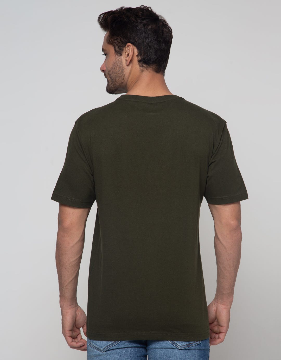 Cole Chest Stripe Print T-Shirt