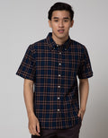 Cole Short Sleeve Shirt Oxford Check