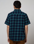 Cole Short Sleeve Shirt Twill Medium Check