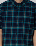 Cole Short Sleeve Shirt Twill Medium Check