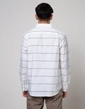 Cole Long Sleeve Shirt Stripe Oxford With Pocket