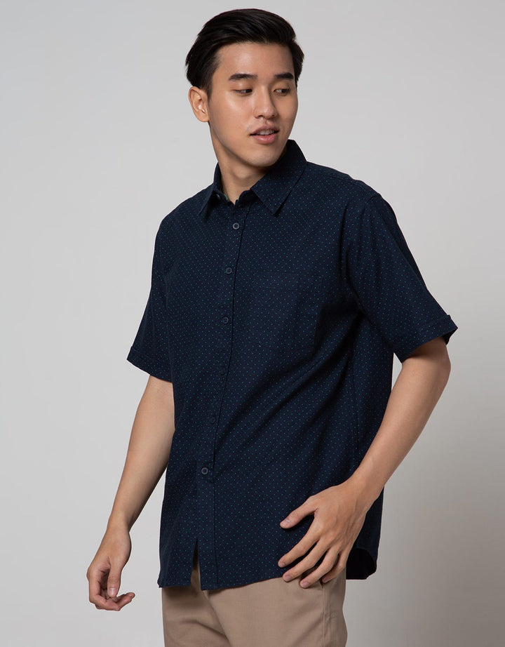 Cole Short Sleeve Shirt Print Dot