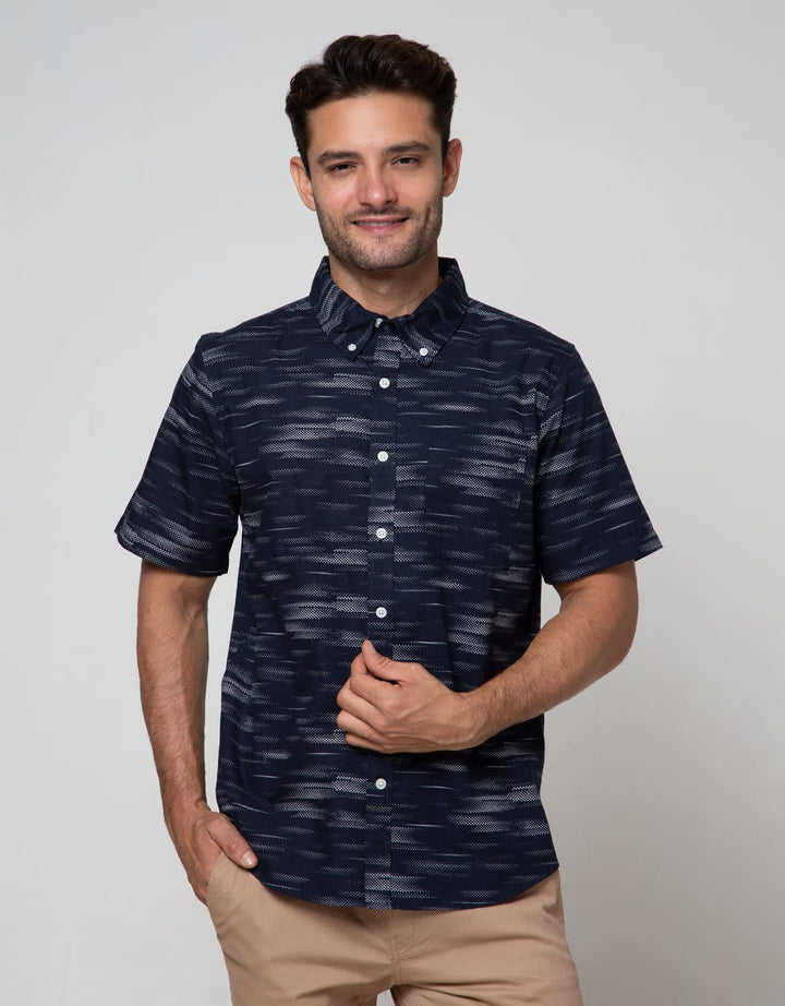 Cole Short Sleeve Shirt Slub Thick