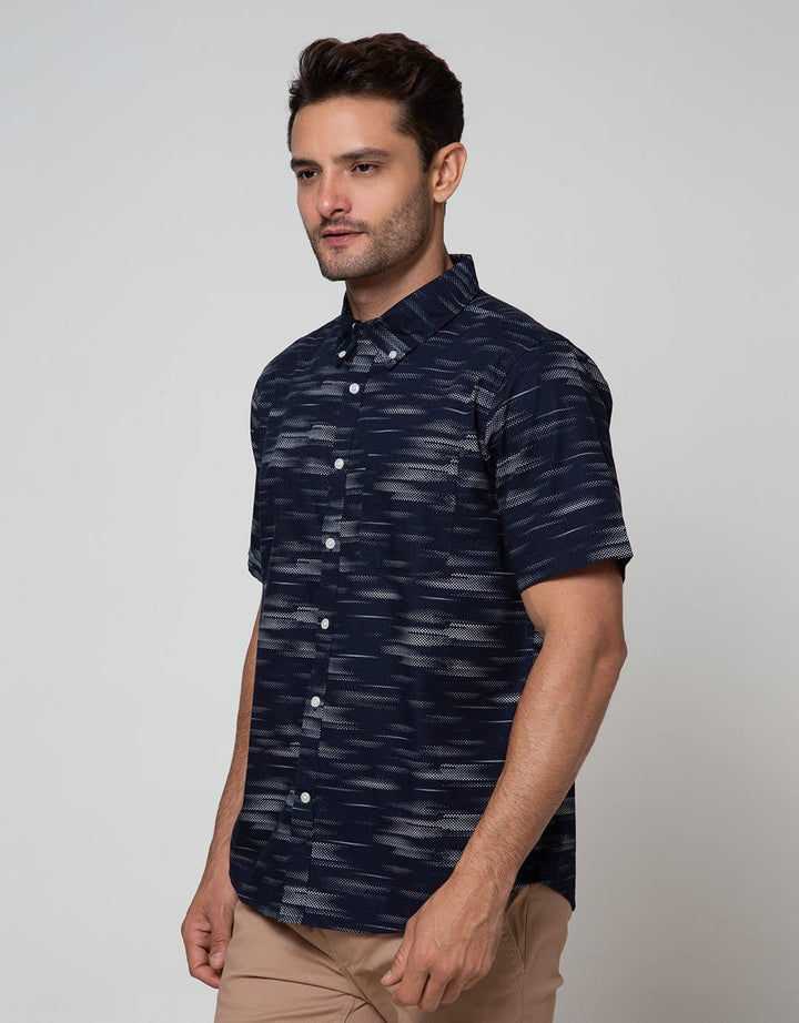 Cole Short Sleeve Shirt Slub Thick