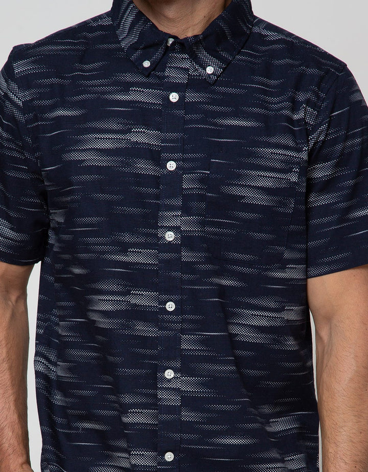 Cole Short Sleeve Shirt Slub Thick