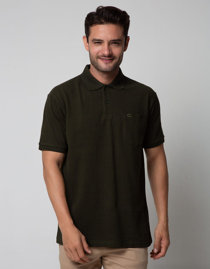 Cole Short Sleeve Polo Shirt Tex Waffle Basic