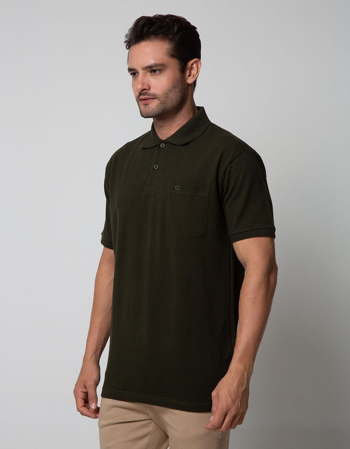 Cole Short Sleeve Polo Shirt Tex Waffle Basic