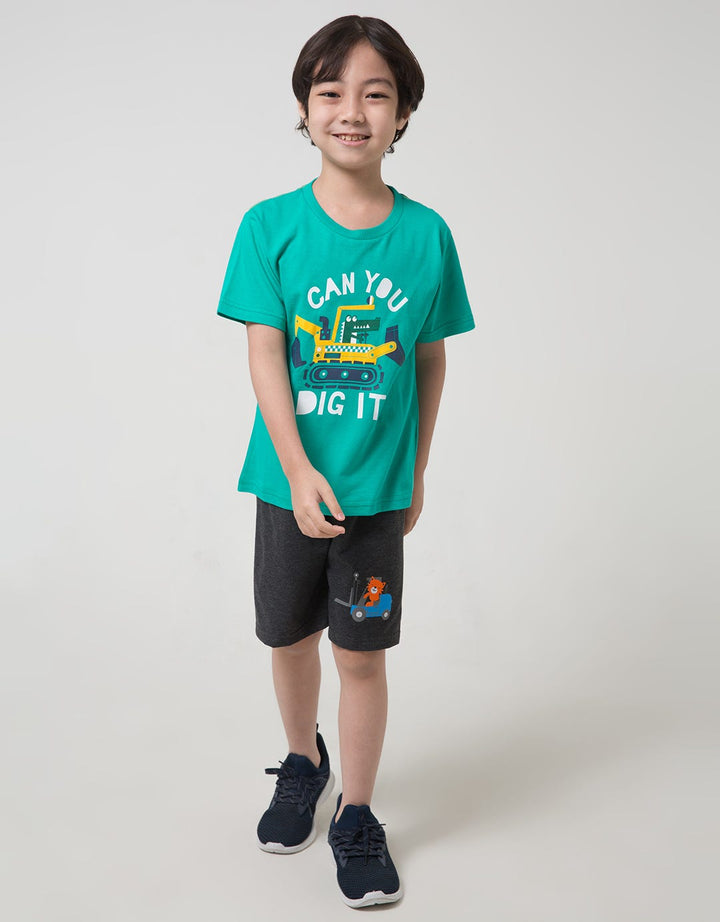 Little M Best Buy Tractor Boys T-Shirt