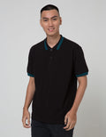 Cole Short Sleeve Polo Shirt Solid Detail