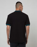 Cole Short Sleeve Polo Shirt Solid Detail