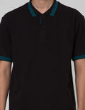 Cole Short Sleeve Polo Shirt Solid Detail