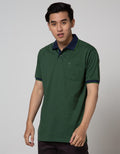 Cole Short Sleeve Polo Shirt Fider Stripe Solid