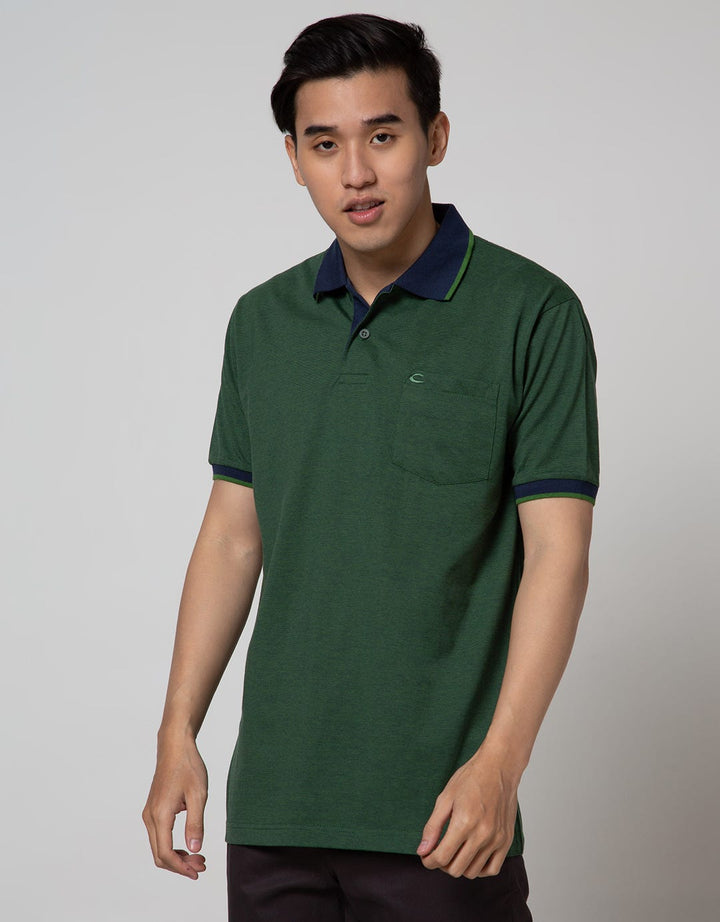 Cole Short Sleeve Polo Shirt Fider Stripe Solid