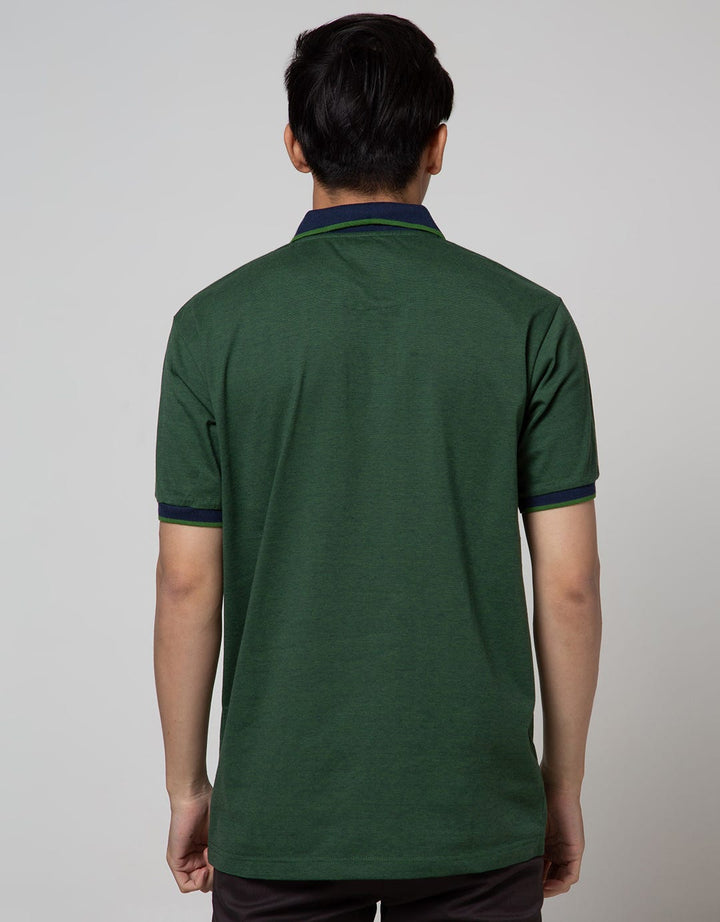 Cole Short Sleeve Polo Shirt Fider Stripe Solid