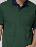 Cole Short Sleeve Polo Shirt Fider Stripe Solid